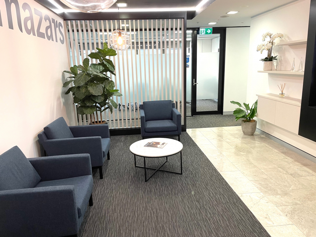 Reception waiting area1 - Brisbane office tour